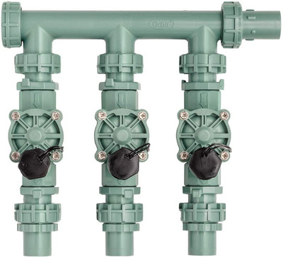 3-Valve Heavy Duty Preassembled Manifold for Irrigation