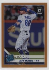 2019 Panini Donruss Optic Rated Rookies Orange Prizm 80/99 Jeff McNeil #40 11ar