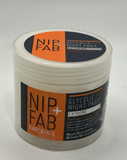 Nip And Fab Exfoliate Glycolic Fix Night Pads Extreme 60 Pads B68