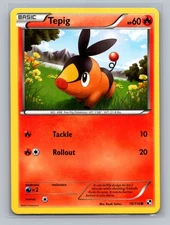 Pokémon TCG Tepig (15) 15/114 Black and White Normal LP