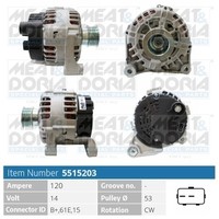 Meat & Doria Generator FüR BMW 5Er Touring E39 530D 525D X5 E53 3.0D E46 320D