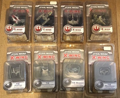 Star Wars X-Wing Miniatures Rebel & Imperial Ships Expansion Pack Choose ur Ship