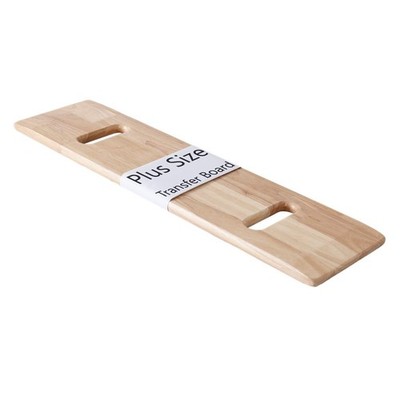 King Mills Plus Size Pinewood Extra Wide and Thick Transfer Board/Slide Board...