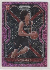 2020-21 Panini Prizm Fast Break Pink Prizm 16/50 CJ Elleby #283 0he4