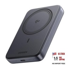 Magnetic Power Bank Qi2 Certified 15W Fast Charging Wireless Battery Pack