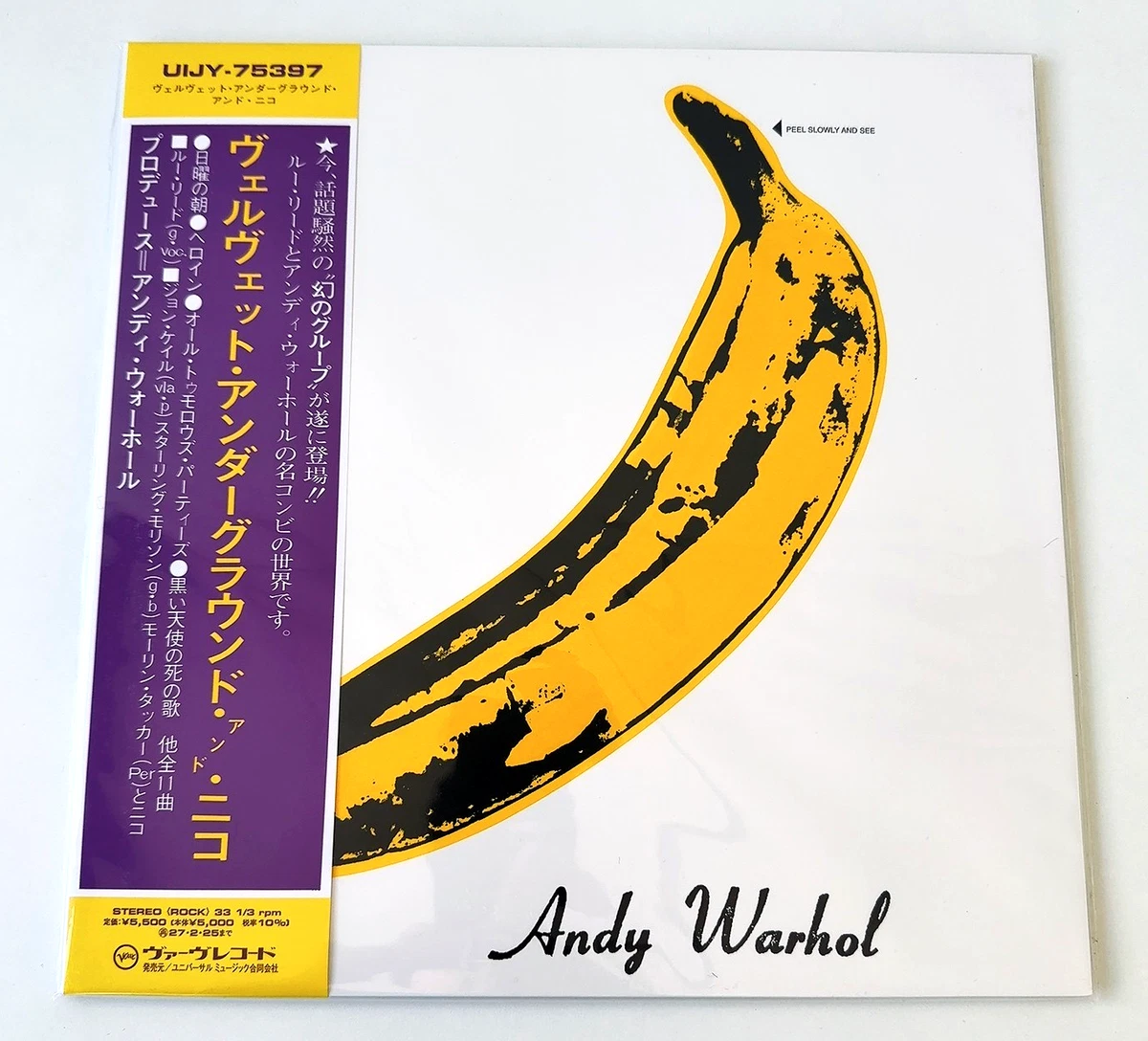 Velvet Underground & Nico [VINYL] (NEW) /JAPAN OBI  (UIJY-75397, 2026)