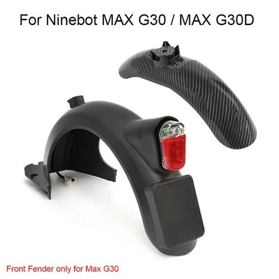 Mudguard Front Rear Fender + Taillight for Ninebot MAX G30 G30D Electric Scooter