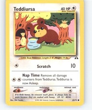 Teddiursa Neo Discovery #65/75 Common on eBay