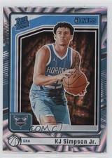 2024-25 Panini Donruss Rated Rookie Wedges KJ Simpson Jr #247 1me8