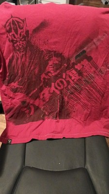 Marc Ecko X Star Wars 2009 Darth Maul Red Shirt Men s Size XL, Great Shape