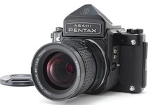 Pentax 6x7 TTL NON Mirror Up Medium Format Film Camera Body 67 75mm f/4.5 MINT 