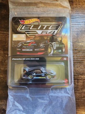 IN HAND!! 2026 Hot Wheels RLC Elite 64 Porsche 911 GT2 EVO 993 Playstation