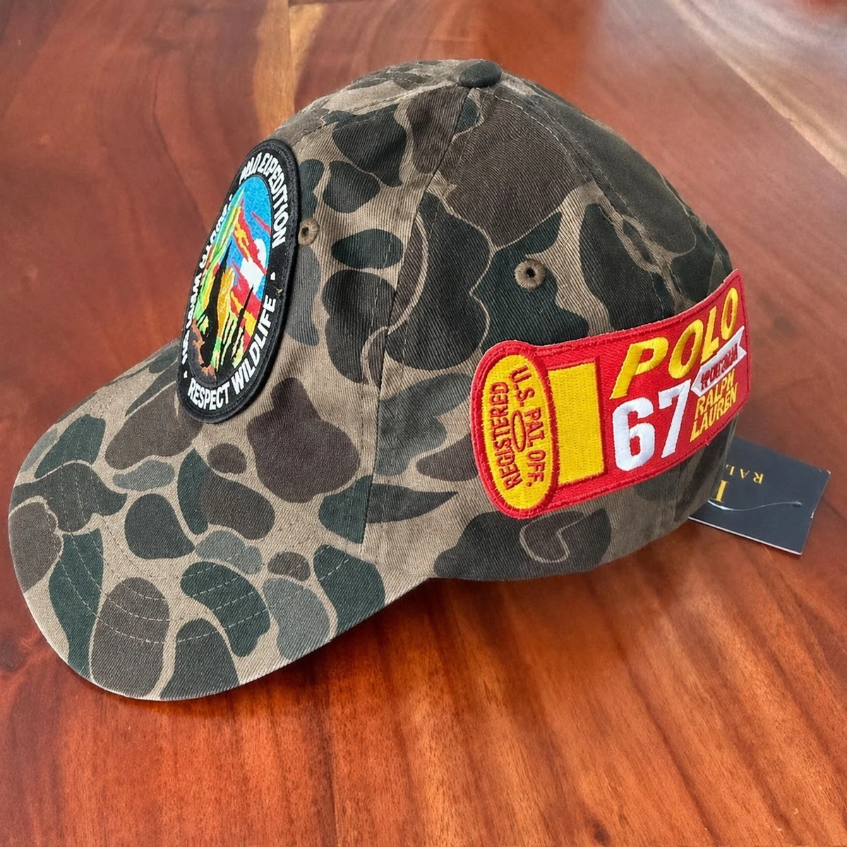 Polo Ralph Lauren 纯棉迷彩帽子男士| eBay