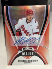 Alexander Nikishin Rookie  2025-26 Allure Hockey Red Rainbow  #115 Auto