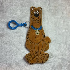 Vintage Scooby Doo Plush Keychain Clip On with Zipper Coin Pouch HTF Full Body