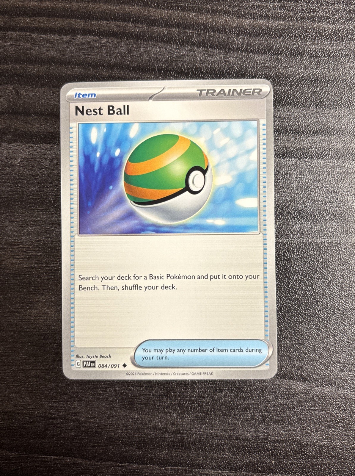 Nest Ball Uncommon SV: Paldean Fates 084/091 NM