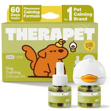 TheraPet MD 60-Day Dog Calming Diffuser Kit - Dog Pheromone Diffuser for Stre...
