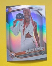 2025 Panini WNBA Prizm Saniya Rivers #150 Silver Prizm Sun