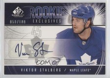 2009 SP Game Used Edition Rookie Exclusives /100 Viktor Stalberg #RE-VS Auto n1u