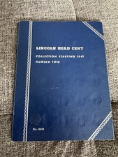 Whitman 9030 Lincoln Cent 1941-1977 Penny Book Complete 85 Coins Error Printing Whitman 9030 Lincoln Cent 1941-1977 Penny Book Complete 85 Coins Error Printing