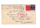 PREXY PREXIES Nigeria Censor West Africa 1940 from USA Cover 2y