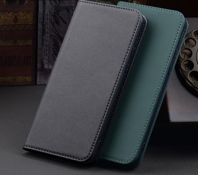 Magnetisch Lambskin Echt Leder Flip Case Schutztasche Cover f OPPO Find X9 Ultra
