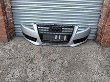 AUDI A5 2009 COUPE  COMPLETE BUMPER FRONT IN SILVER LX7W