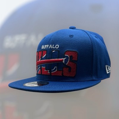 BUFFALO BILLS 2023 DRAFT DAY 9FIFTY MENS BLUE SNAPBACK ADJUSTABLE HAT CAP RARE