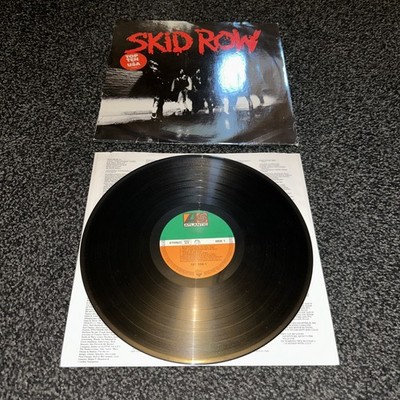 SKID ROW Skid Row 1989 German vinyl LP + INNER debut Youth Gone Wild 18 And Life