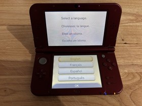 🔥New Nintendo 3DS XL Handheld Game Console RED-001 Yo-Kai Jibanyan Plates Pouch