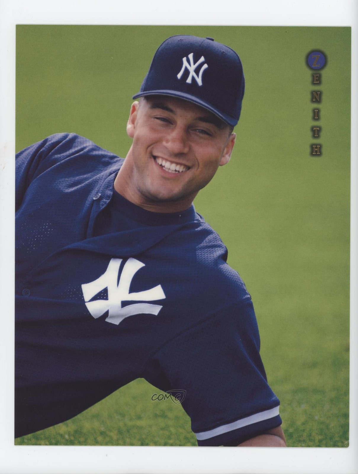 1997 Pinnacle Zenith 8 x 10 Derek Jeter #17 HOF 0ji1