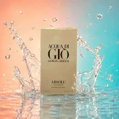 Acqua Di Gio Absolu by Giorgio Armani EDP Spray Men 6.7 oz 200 ml