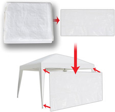 Strong Camel 13'X6.4' Sidepanels for 10'X13' EZ Pop up Canopy Tent Gazebo Sidewa