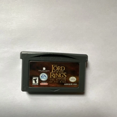 EA Games The Lord of the Rings Return of the King Nintendo Game Boy Advance NTSC