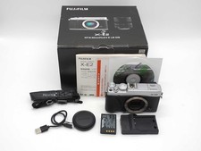 Fujifilm Fuji X Series X-E2 Silver 16.3MP Body 477723