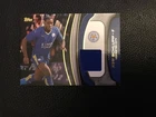 Topps 2016 premier gold Jeffrey Schlupp Leicester relic card