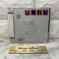 Free SEALED BRAND NEW CD SHM-CD "Free Live  7" Bonus Tracks Japan jp