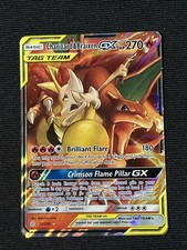 Charizard & Braixen GX 22/236 - Cosmic Eclipse Tag Team Pokemon TCG NM