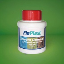 Floplast Solvent Cement PVC Plumbers Waste Pipe Weld Glue - 250ml big