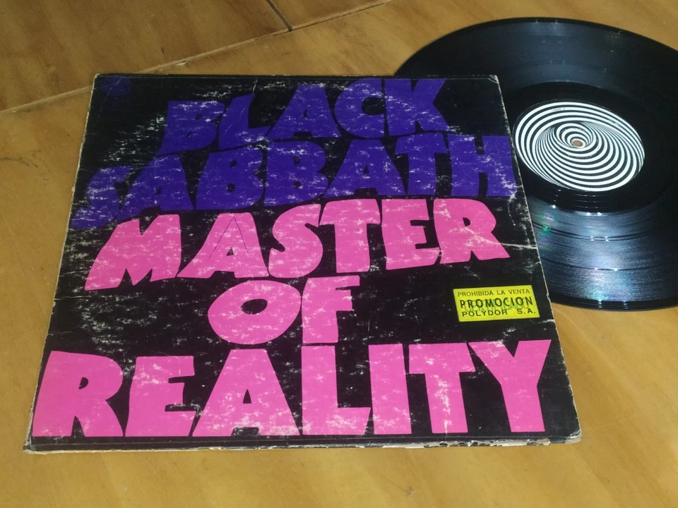 Black Sabbath Master Of Reality ULTRA RARE PROMO Vinyl Lp Venezuela Vertigo READ - Image 2 of 4