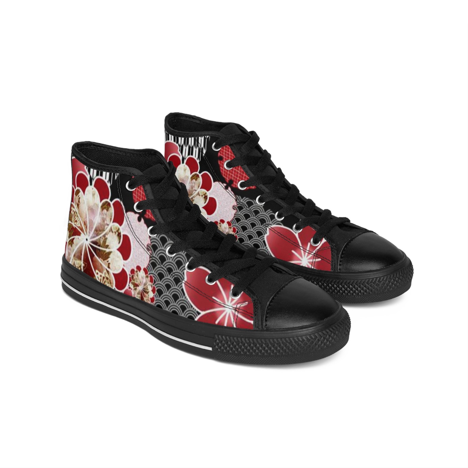 SAOLA Sneakers alte floreali Calzature casual chic regalo per lei eleganti [...]