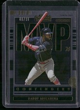 2021 Panini Contenders #MVP-RA Randy Arozarena MVP Contenders Gold #/99