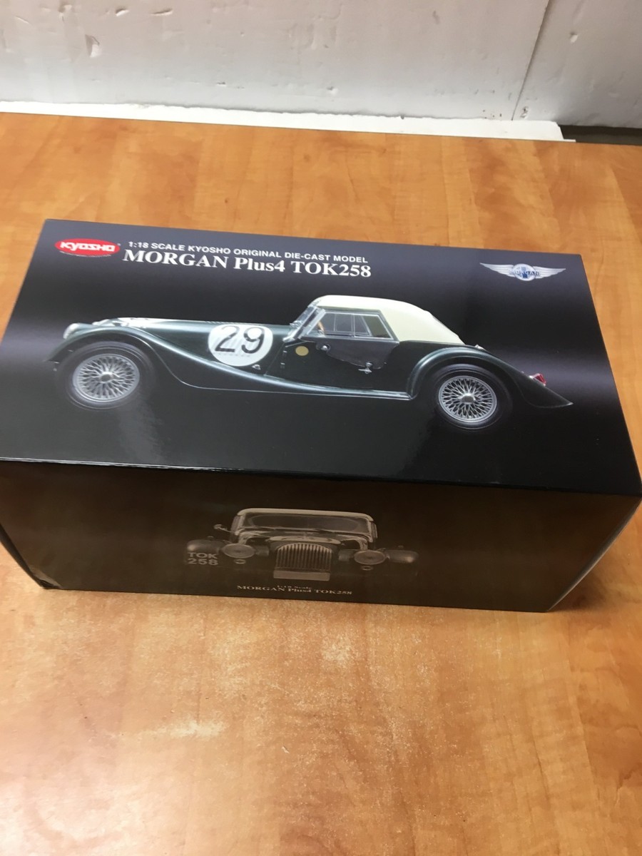 京商　Morgan plus 4 TOK258 1/18 1:18 Kyosho Morgan Plus4 TOK258 #29 08114A | eBay