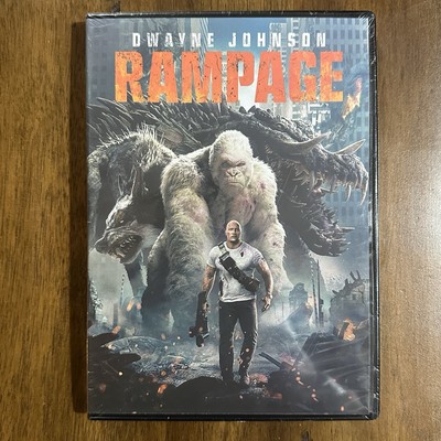Rampage (DVD, 2018) Brand New Sealed