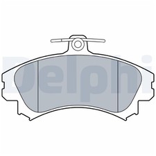 Satz Bremsbeläge Bremsklötze vorne für Smart Forfour 454 | 24625119