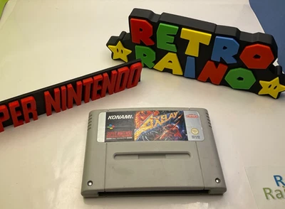 SNES - Super Nintendo Spiel - AXELAY - Modul - PAL - Bild 1 von 4