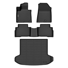GINOWY- Floor Mats  Cargo Liner for Kia Sportage Hybrid 2023 2024 2025, TPE ...
