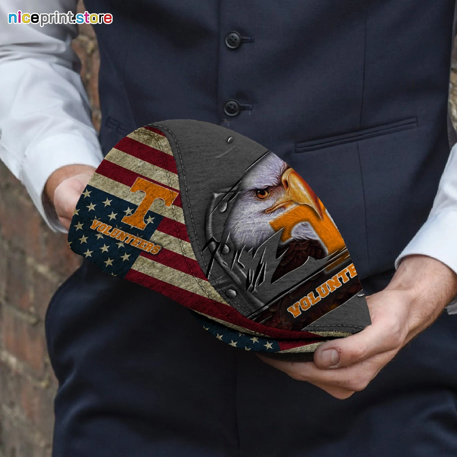 Tennessee Team Volunteers Jeff Cap Driver Cap Golf Cap Flat Cap