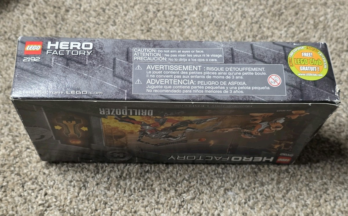 LEGO HERO Factory: Drilldozer (2192) New & Sealed - Retired