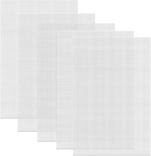 5 Pcs Plastic Canvas, Plastic Cross Stitch Canvas, Square Cross Stitch Needlepoi